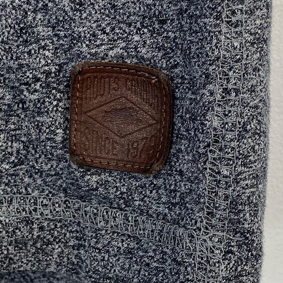 ROOTS Salt And Pepper And Green 3/4 Sleeve T-shirt Size L - Picture 2 of 5